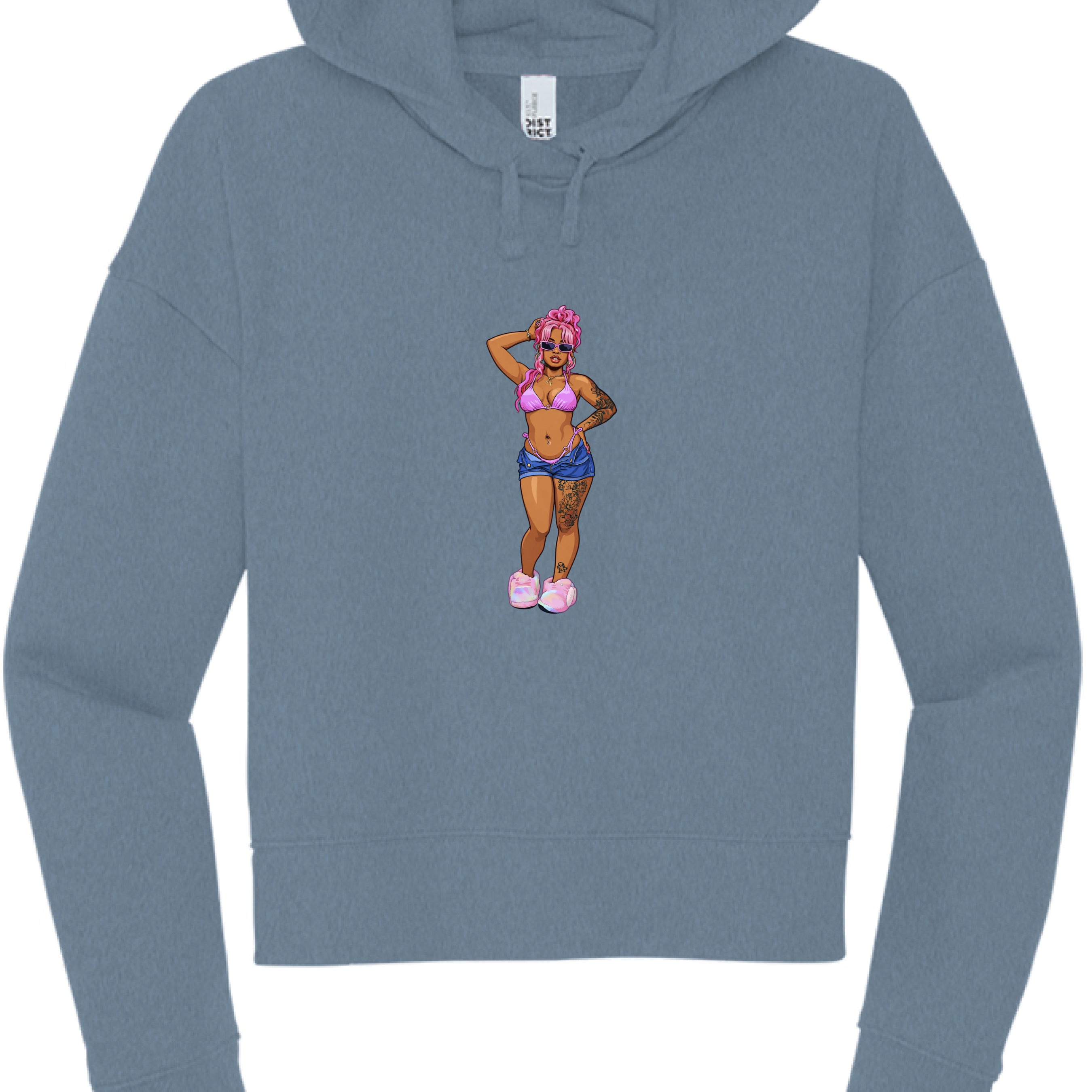 Flint Blue Heather - FRONT